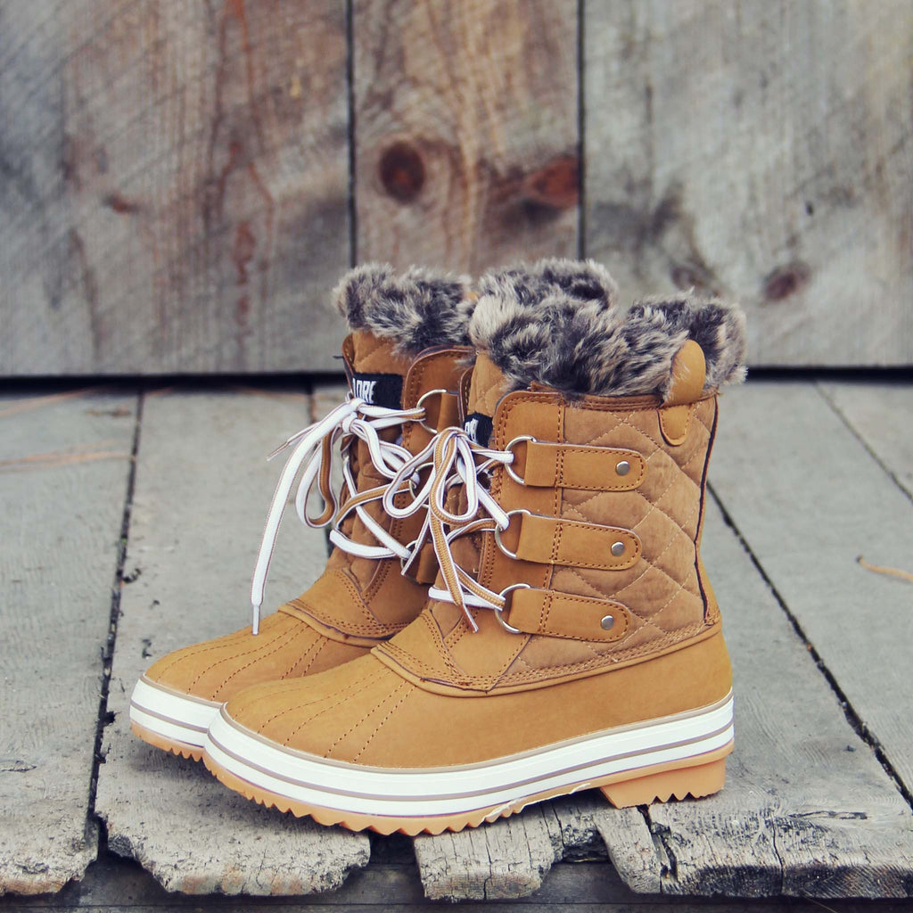 The Snowy Pines Snow Boots, Rugged Fall & Winter Boots from Spool No.72 ...