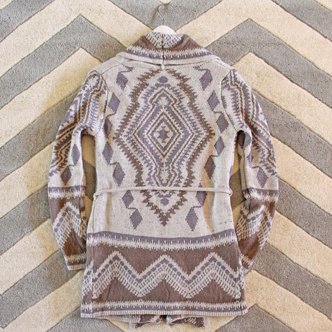 Alpine Gypsy Sweater in Sand, Cozy Native Sweaters from Spool 72 ...