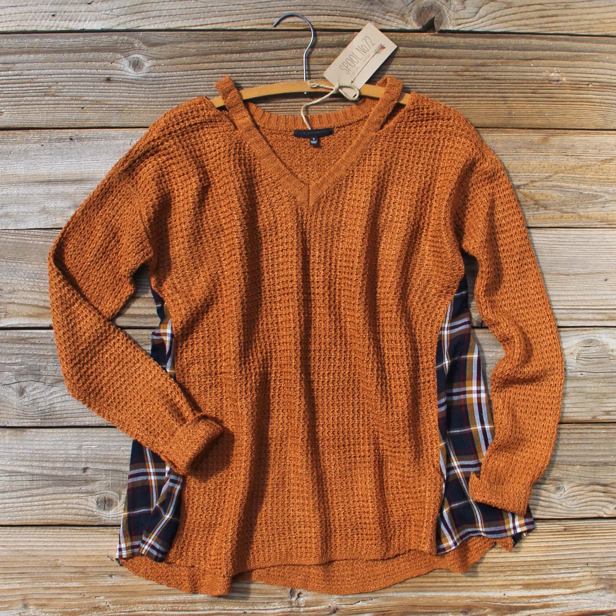  Apple Valley Plaid Sweater 