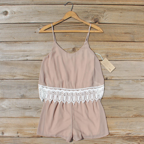 Sienna Lace Romper, Sweet Lace Rompers from Spool No.72. | Spool No.72