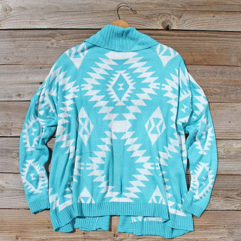 Birdsong Wrap Sweater in Dust, Cozy Native Sweaters from Spool 72 ...