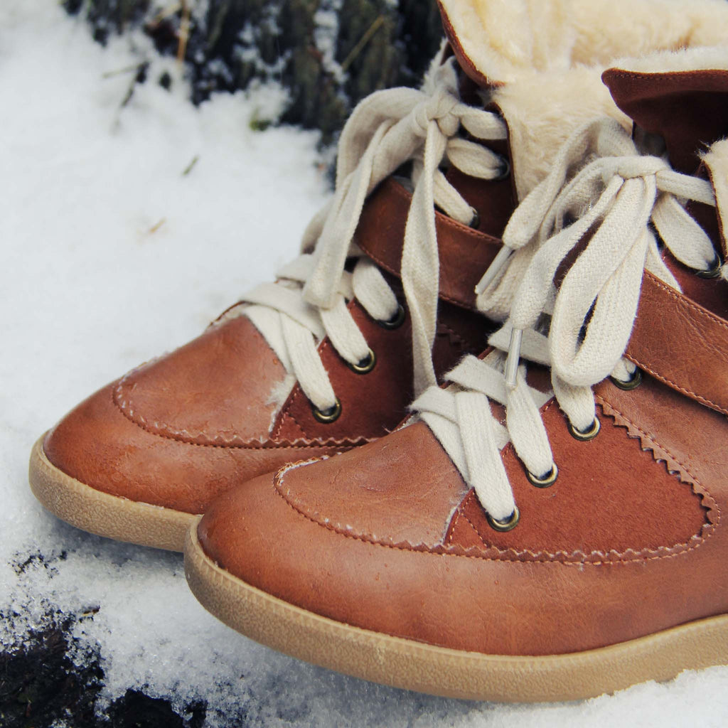Ski Patrol Cozy Booties, Sweet & Rugged boots from Spool No.72 | Spool ...