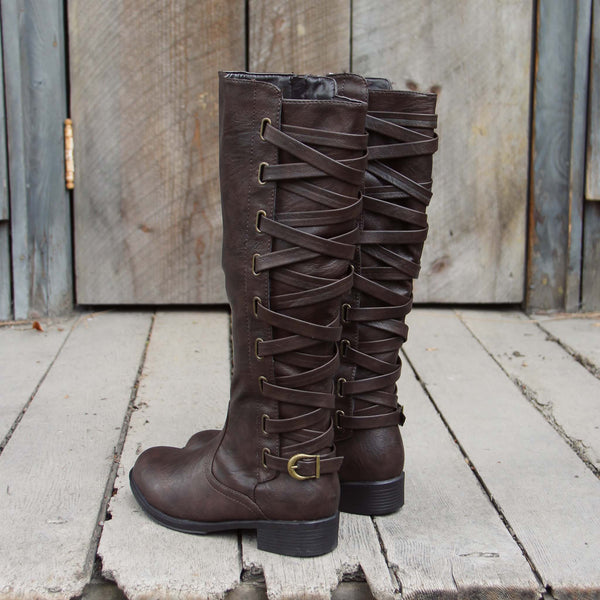 The Braided Back Boots, Rugged Fall & Winter Boots from Spool No.72 ...