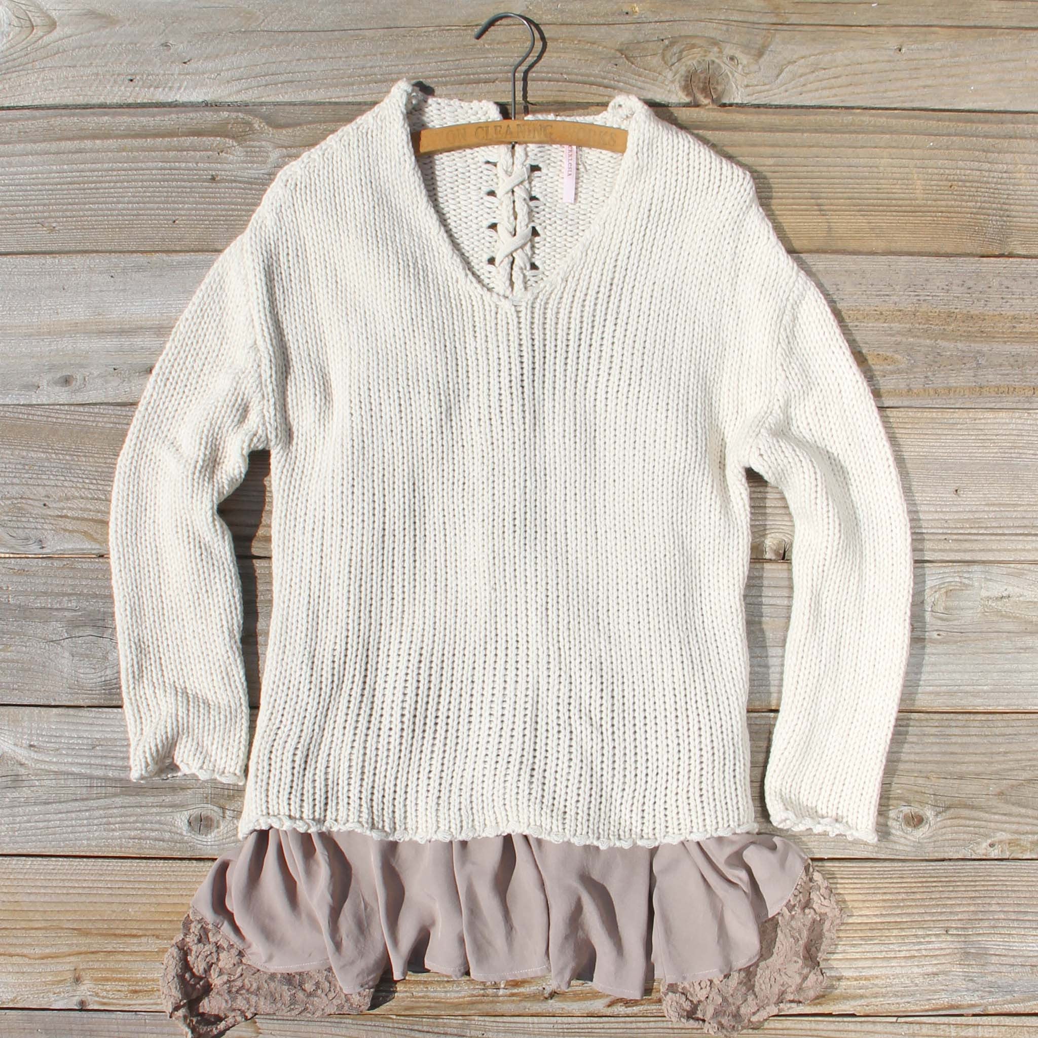  Bundle & Tie Sweater 