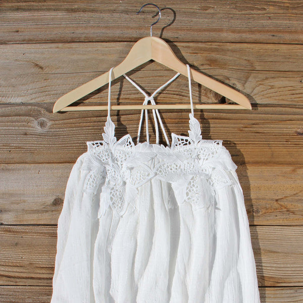 The Calypso Dress in White, Women's Bohemian Party Dresses from Spool ...
