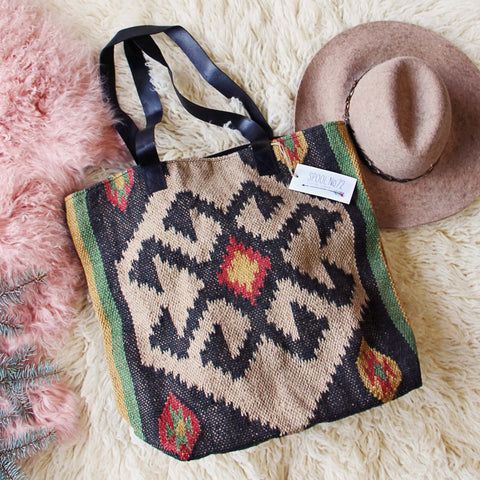 Chehalis Tote, Native Rug Totes & Bags from Spool 72. | Spool No.72