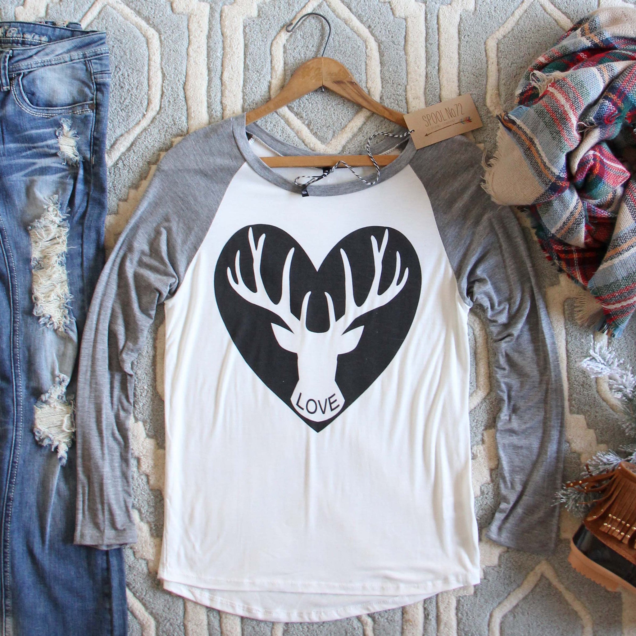  Cozy Antler Tee 