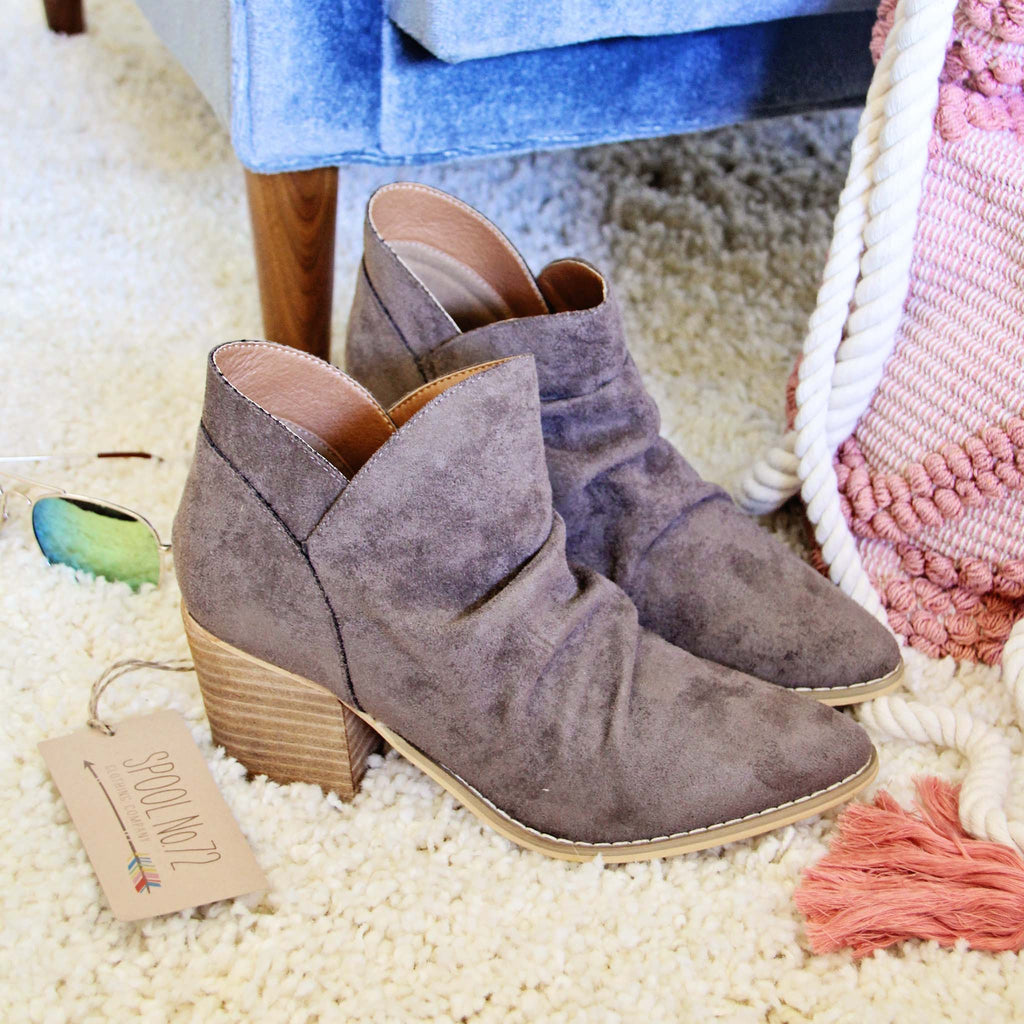 Dark Nordic Boots, Gorgeous Suede Booties from Spool No.72 | Spool No.72