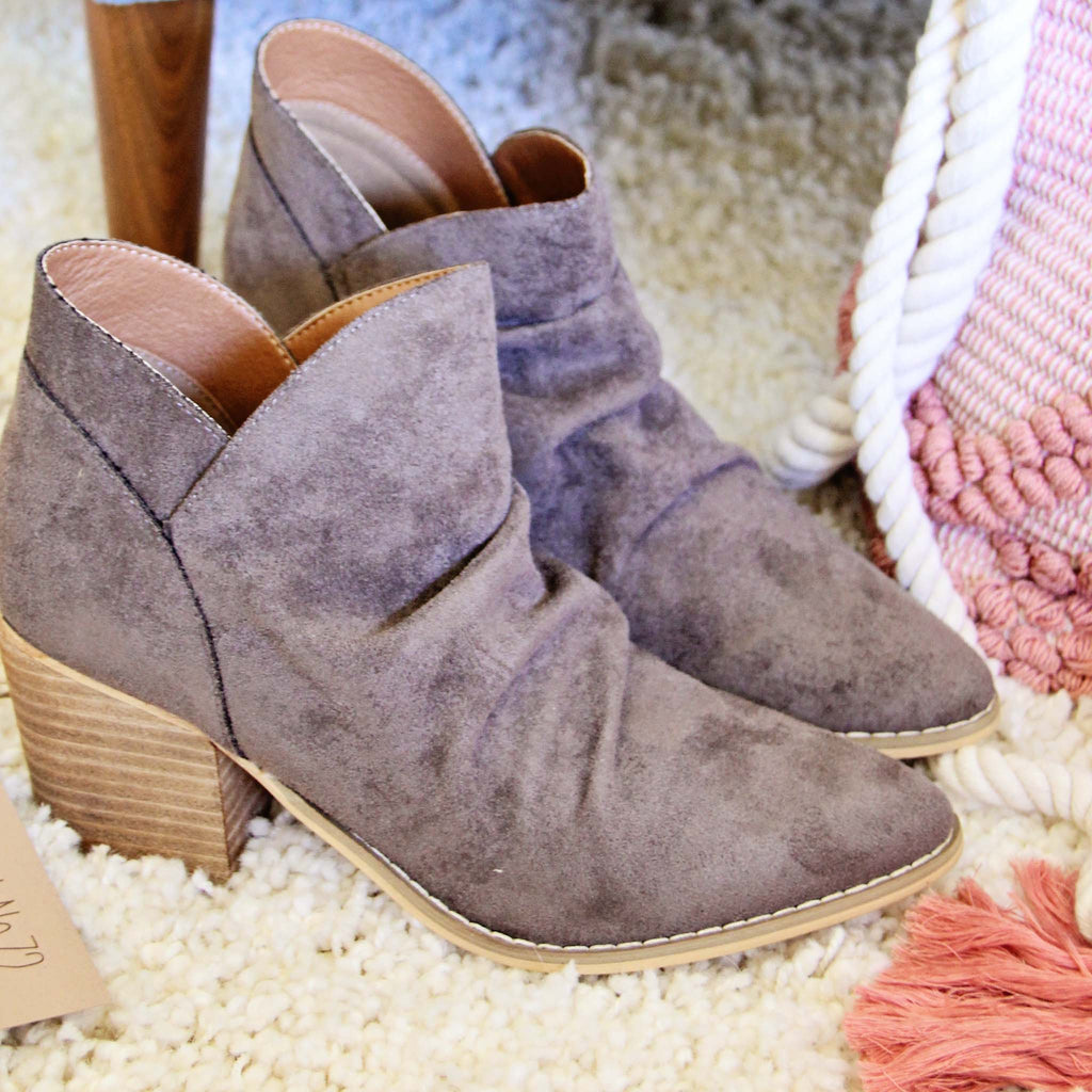 Dark Nordic Boots, Gorgeous Suede Booties from Spool No.72 | Spool No.72
