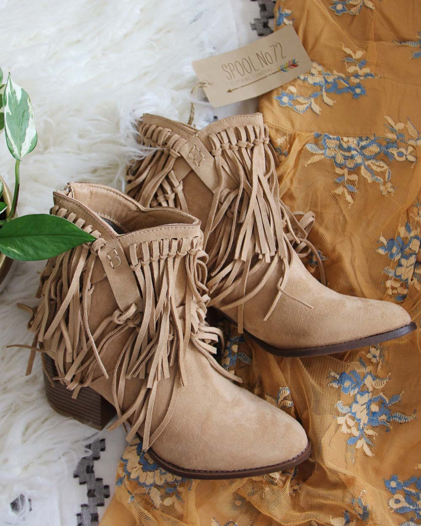 Desert Fray Boots, Sweet Fringe Booties from Spool No.72 | Spool No.72