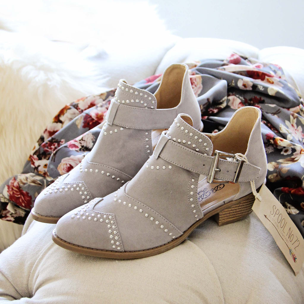 Eddie Gray Booties, Sweet Boho Fall Booties from Spool No.72 | Spool No.72