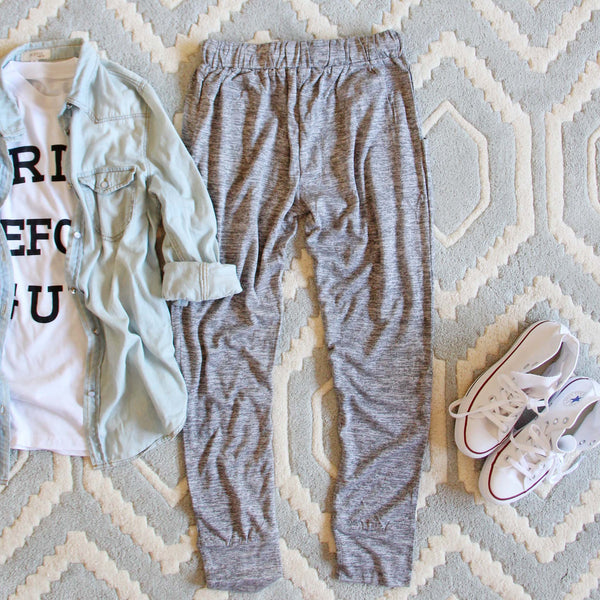 Spool Active Ellie Joggers in Gray, Sweet Jogger Pants from Spool 72 ...