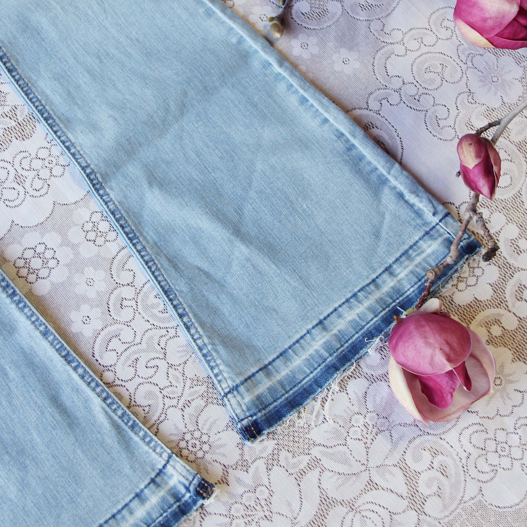 Faded Blues 70's Jeans, Vintage 70's Inspired Jeans from Spool 72 ...