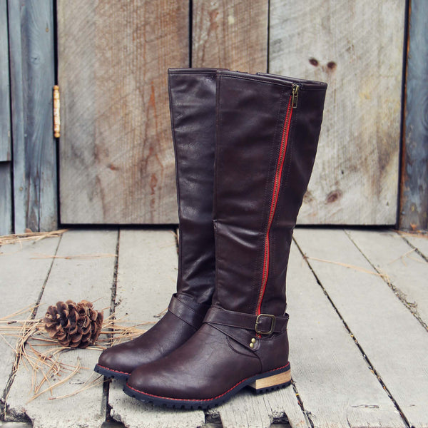 Flint Smoke Riding Boots, Sweet Riding Boots from Spool No.72. | Spool ...