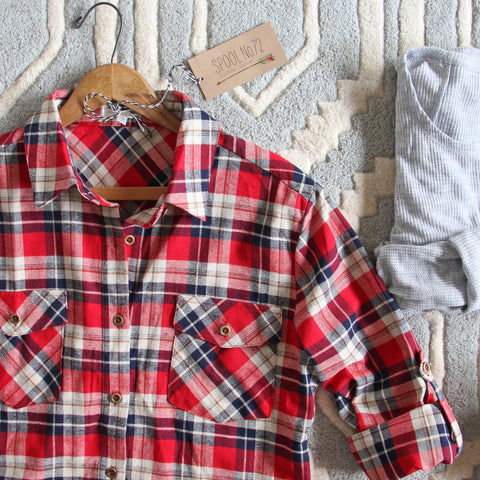 Frasier Fur Lace Top, Sweet & Rugged Plaid Tops from Spool No.72 ...