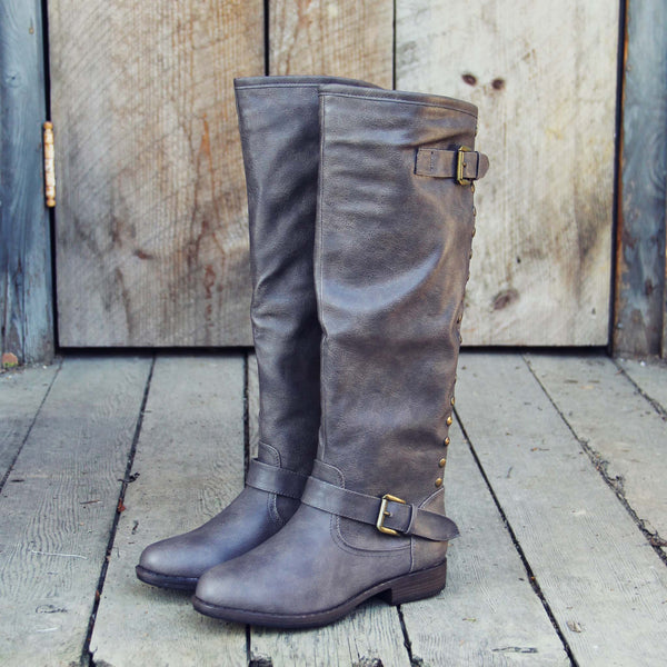 The Freestone Boots in Gray, Sweet & Rugged boots from Spool No.72 ...