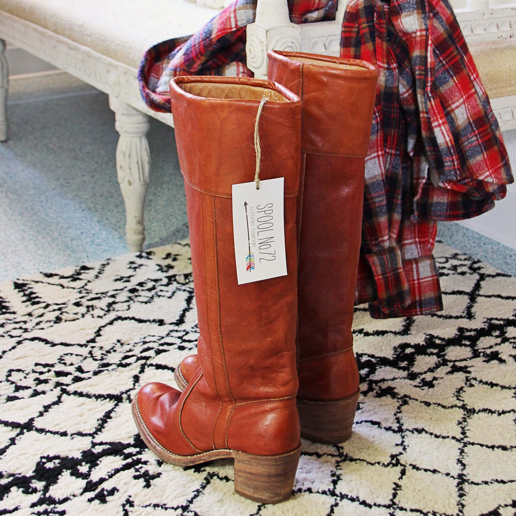Vintage Frye Campus Boots, Rugged Vintage Leather Boots from Spool 72. | Spool No.72