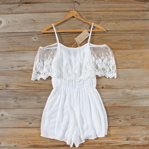 Honeyed Lace Romper, Gorgeous Lace Rompers & Dresses from Spool 72 ...