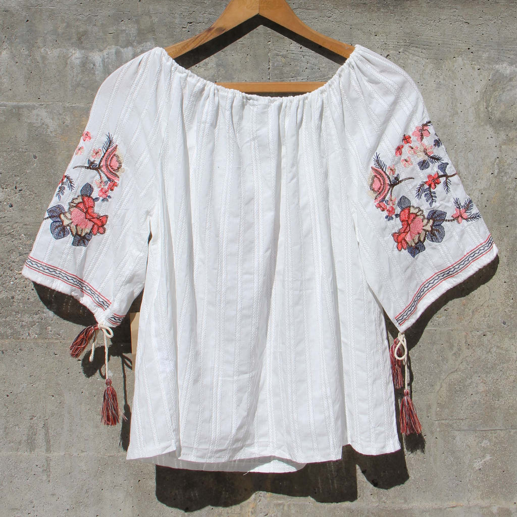 Honeysuckle Top, Affordable Embroidered Summer Tops from Spool 72 ...