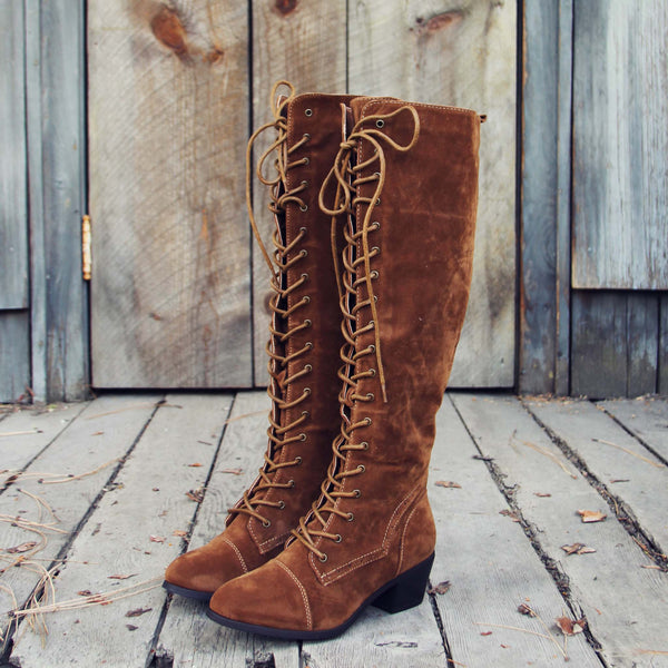 Lace It Up Boots, Rugged Lace Up Boots from Spool No.72. | Spool No.72