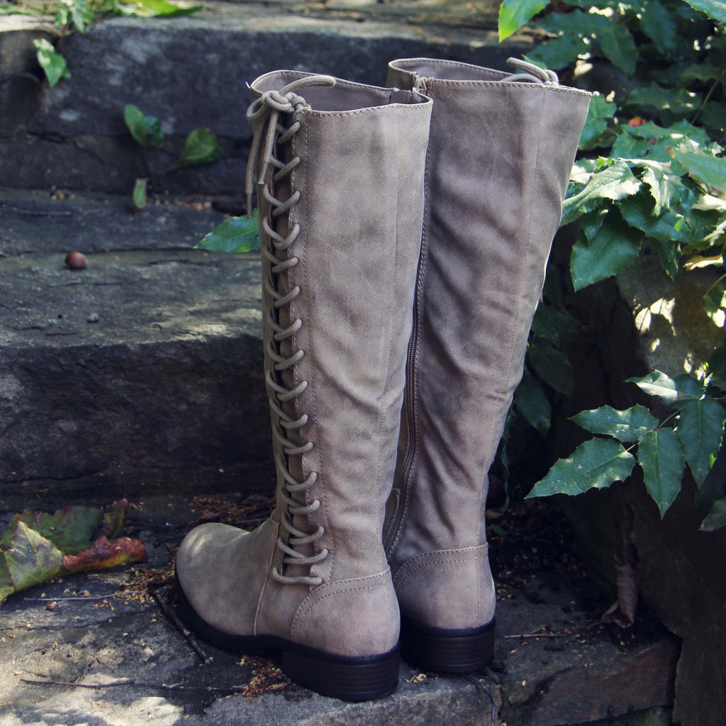 Lace Frost Boots, Rugged Lace Up Boots from Spool No.72. | Spool No.72