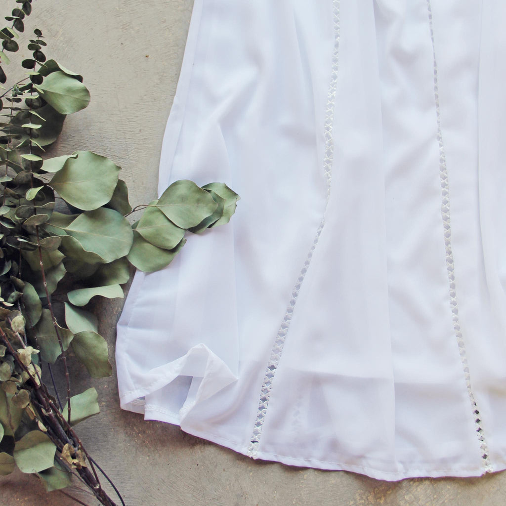 white lace gypsy dress