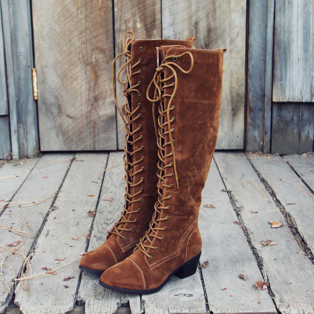 Lace It Up Boots, Rugged Lace Up Boots from Spool No.72. | Spool No.72