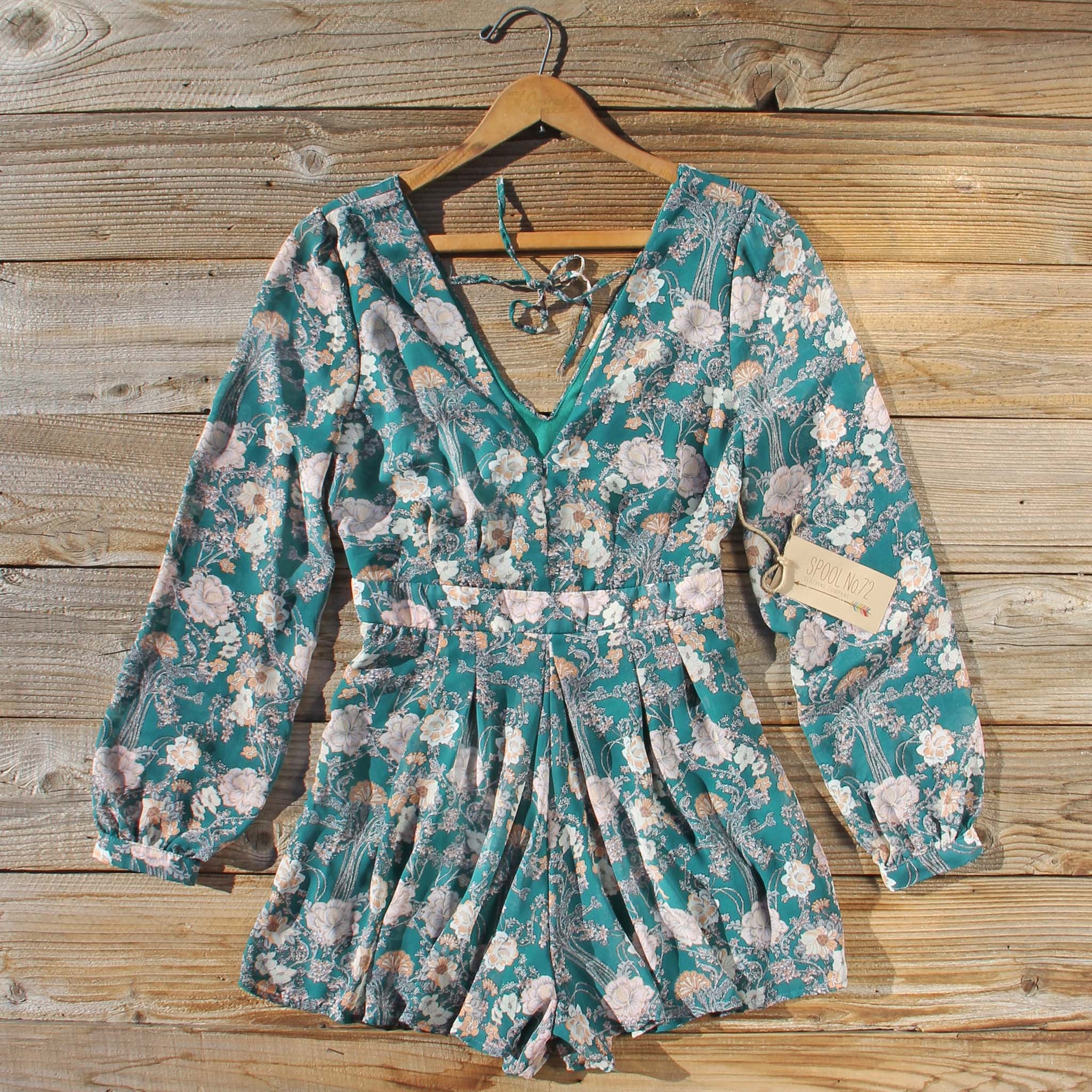  Le Vert Rose Romper 