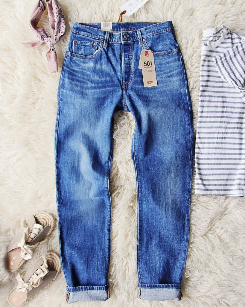 Levi's 501 Vintage Fit Jeans, Sweet Levi's Denim from Spool 72. | Spool ...