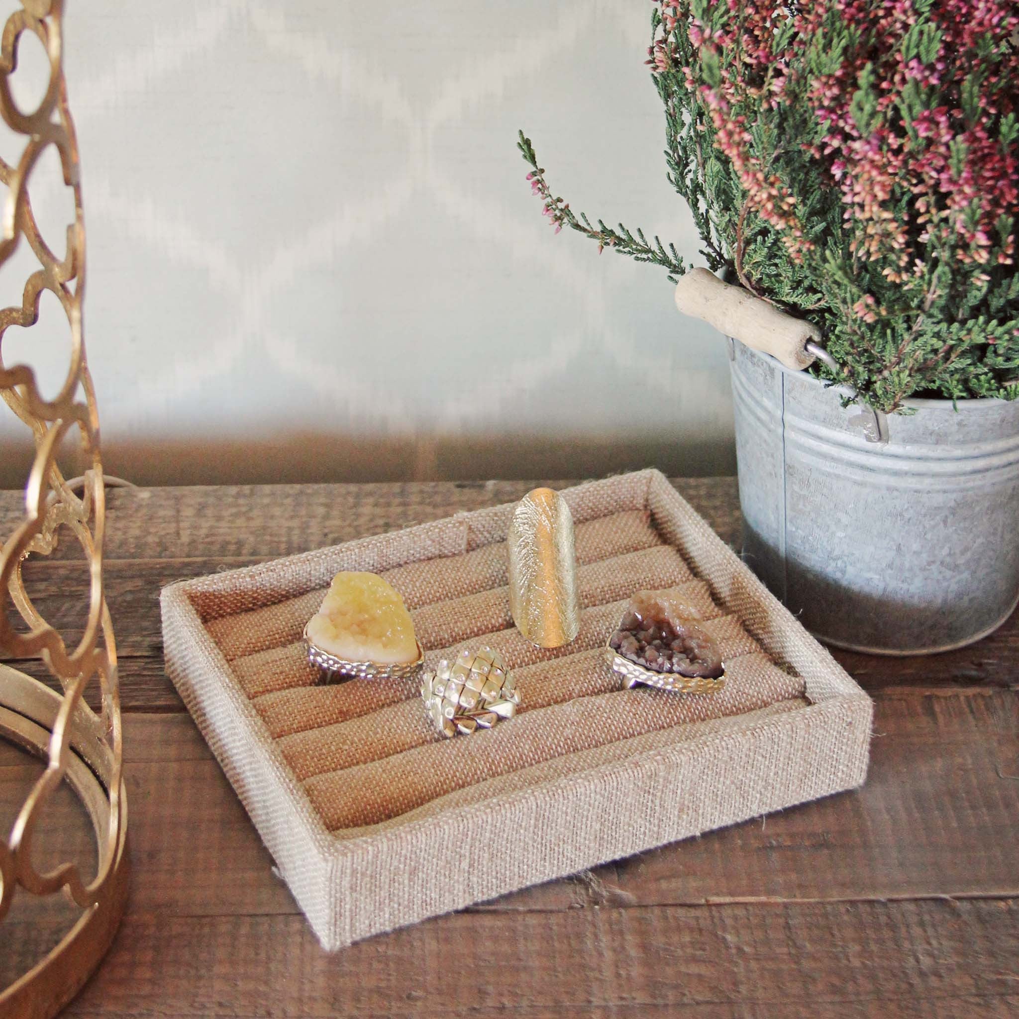  Linen Ring Tray 