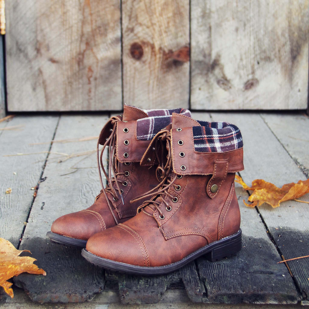 The Lodge Boots in Cognac, Sweet & Rugged boots from Spool No.72 ...
