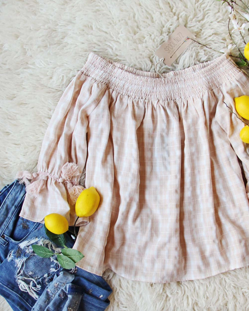 Lucky Lemon Top, Bohemian Off The Shoulder Tops from Spool 72. | Spool ...