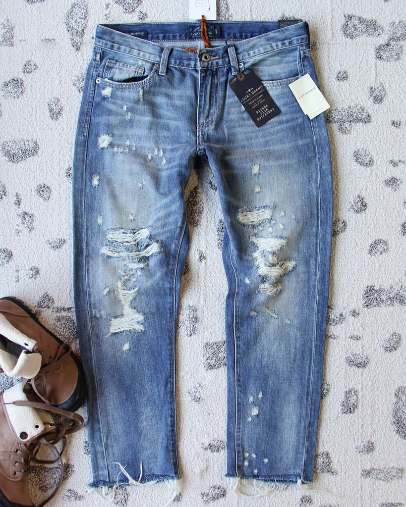 Spool + Lucky Destructed Jeans, Sweet Lucky Brand Denim from Spool 72 ...