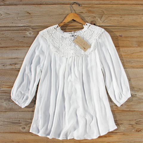 Moon Rise Lace Top, Sweet Lace Tops & Blouses from Spool 72. | Spool No.72