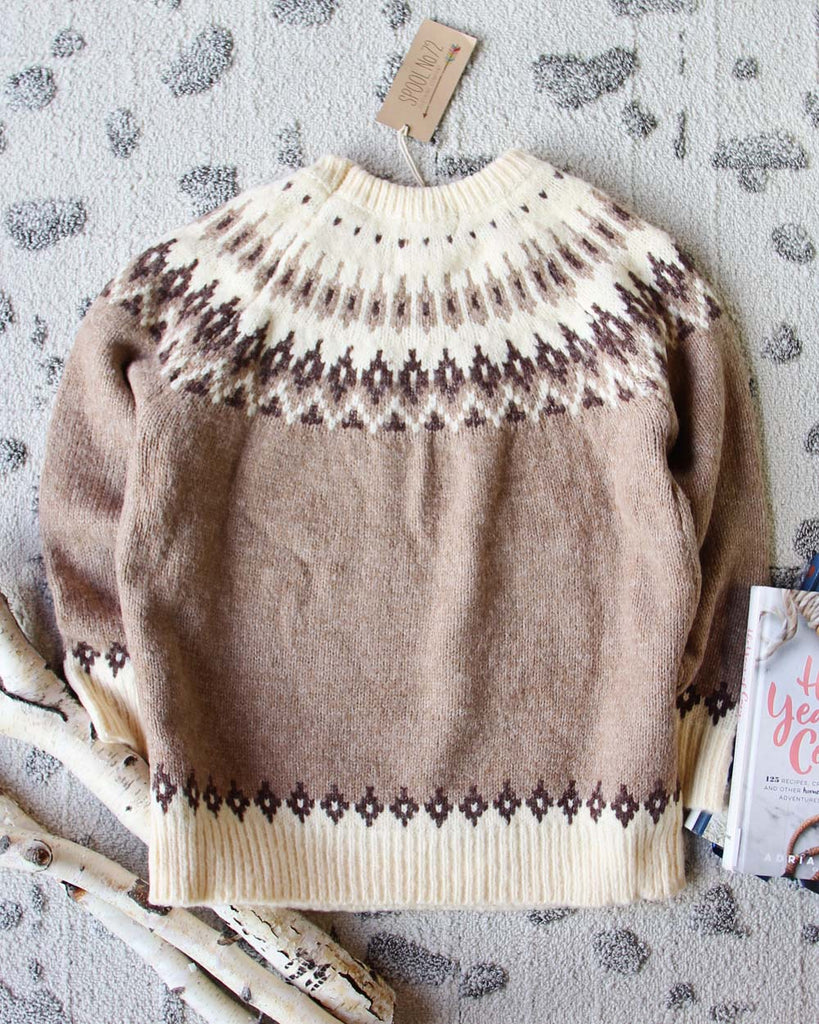 Nordic Knit Sweater, Cozy Fair Isle Sweaters from Spool No.72. Spool