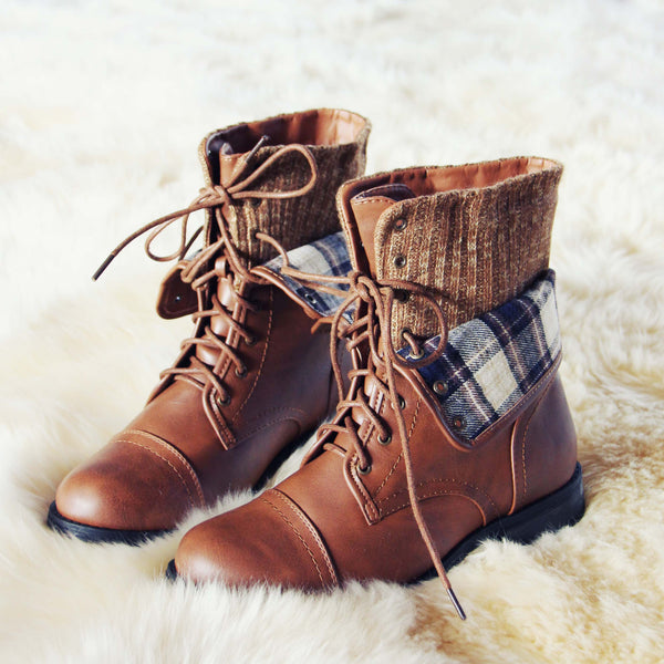 North Lodge Sweater Boots in Tan, Sweet & Rugged boots from Spool No.72 ...