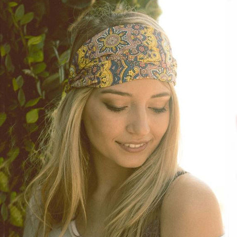 Paisley Sky Headwrap, Affordable boho accessories from Spool No.72 ...