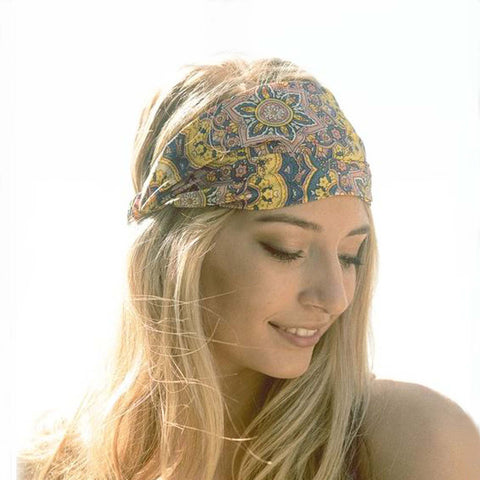 Paisley Sky Headwrap, Affordable boho accessories from Spool No.72 ...