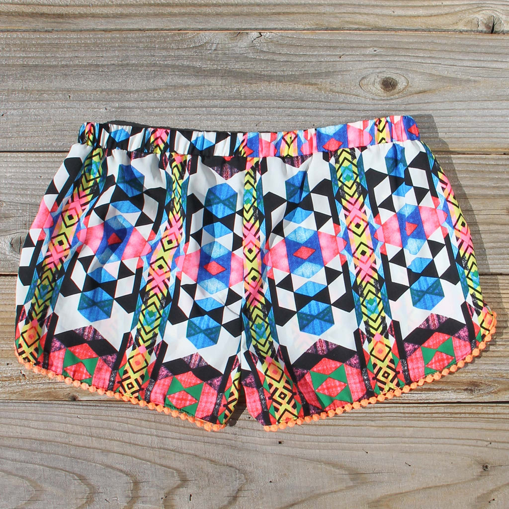 Rising Sun Native Shorts, Sweet Native Shorts from Spool 72. | Spool No.72