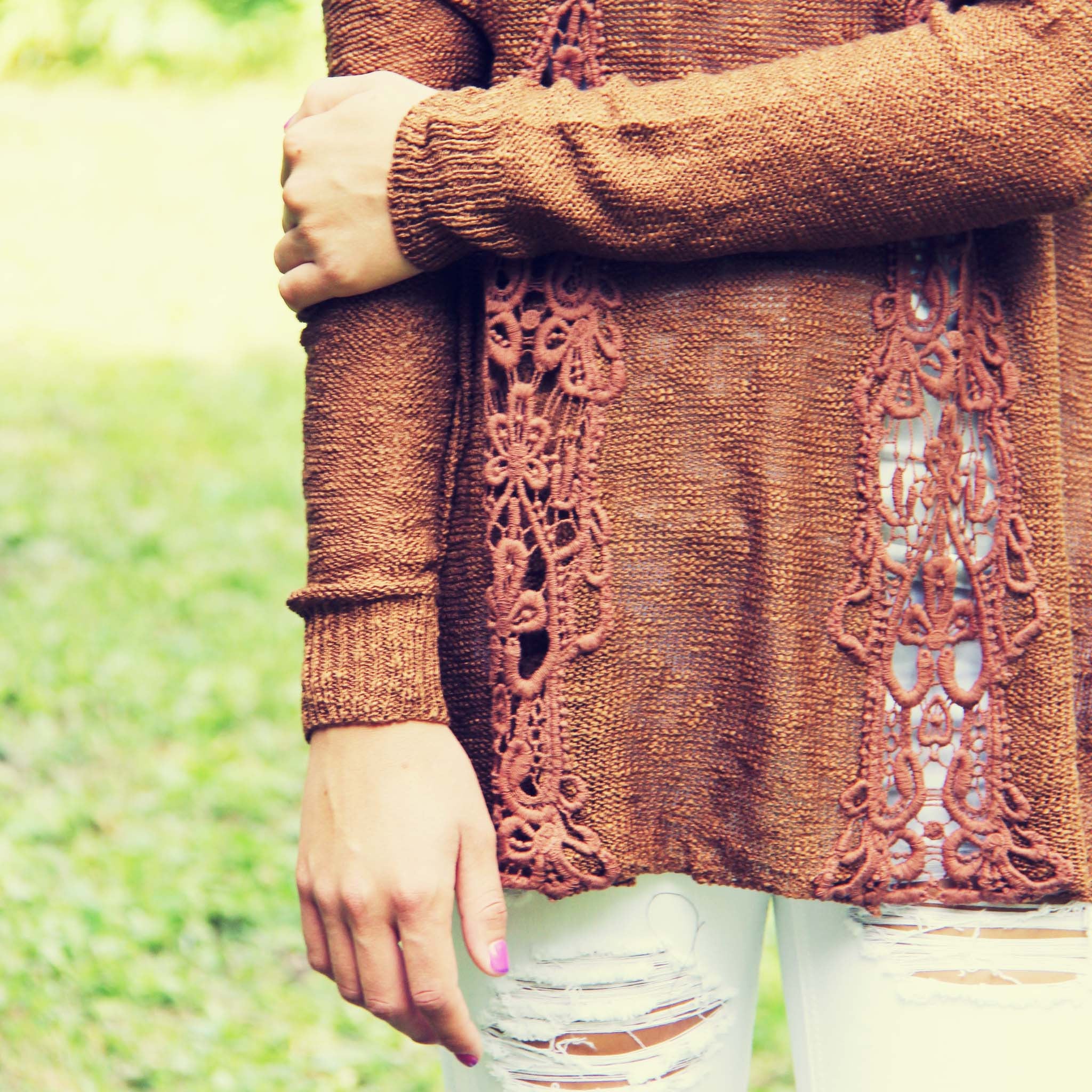  The Rusted Maple Sweater 