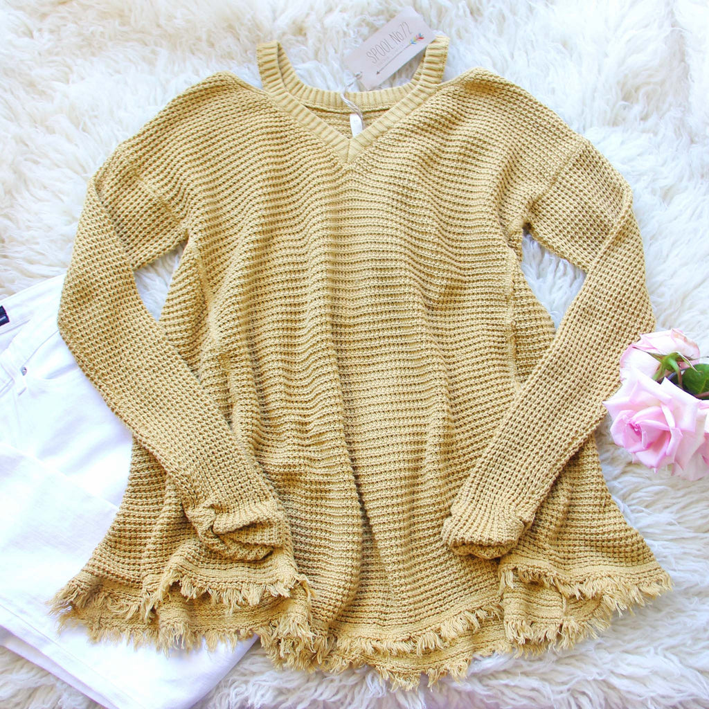 Rusted Rose Thermal in Mustard, Cozy & Warm Winter Thermals from Spool ...