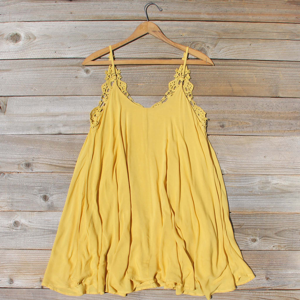 Saffron & Lace Dress, Sweet Lace Dresses from Spool 72. | Spool No.72