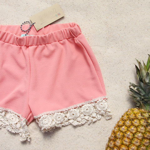 Sand & Lace Shorts, Sweet Boho Shorts from Spool 72. | Spool No.72