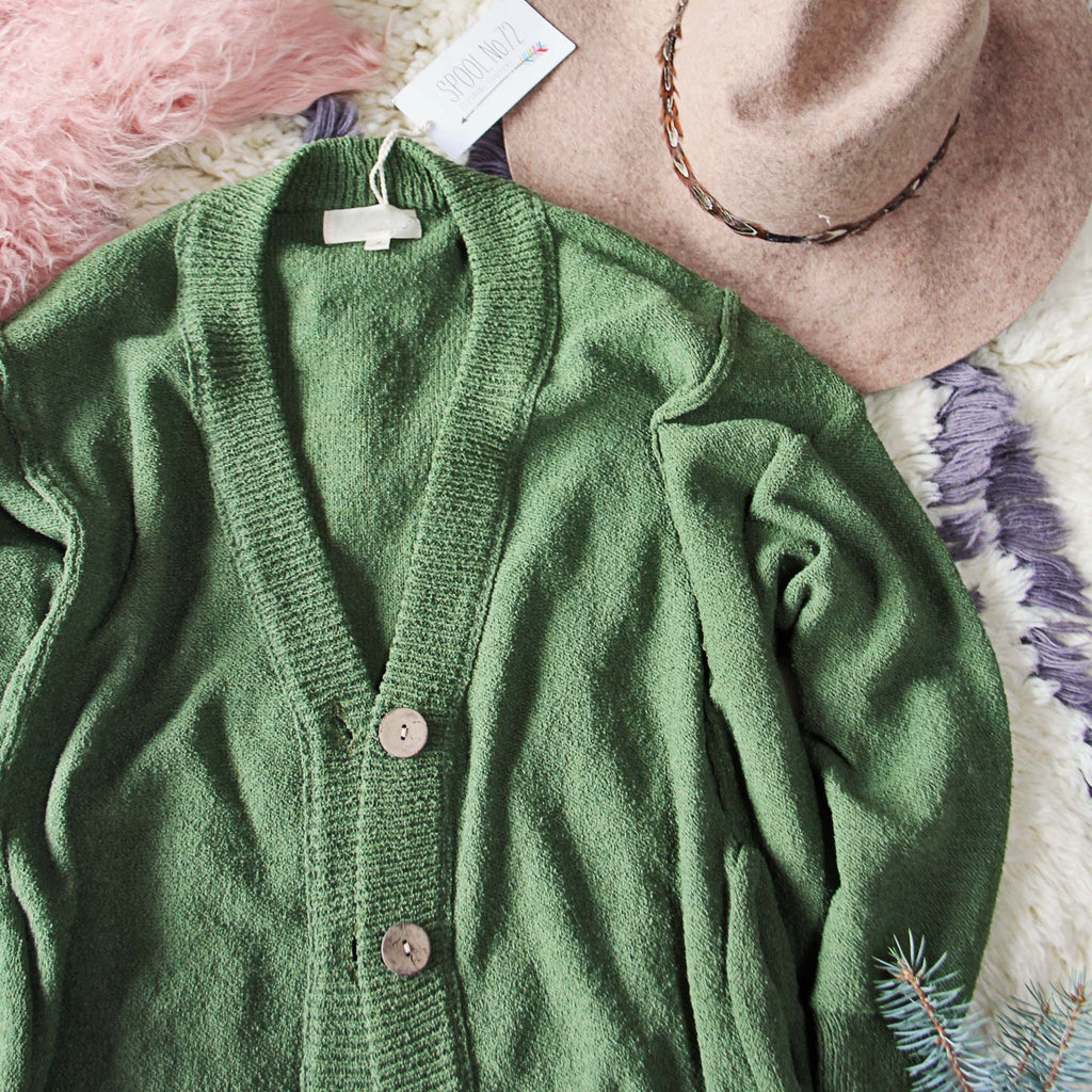 Saturday Morning Sweater in Pine, Cozy Knit Winter Sweaters from Spool ...