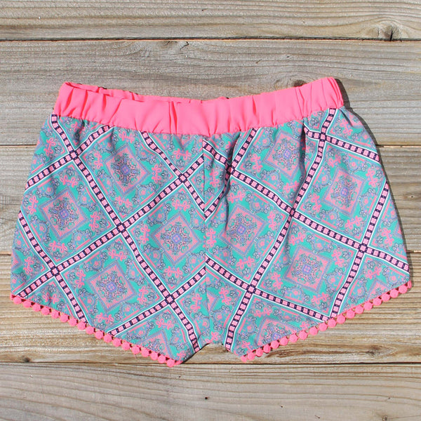 Shallow Waters Shorts, Sweet Boho Printed Shorts from Spool 72. | Spool ...