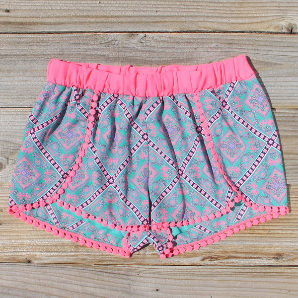 Shallow Waters Shorts, Sweet Boho Printed Shorts from Spool 72. | Spool ...