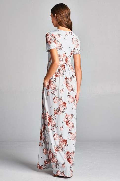 Sienna Floral Maxi Dress, Sweet Bohemian Maxi Dresses from Spool 72 ...