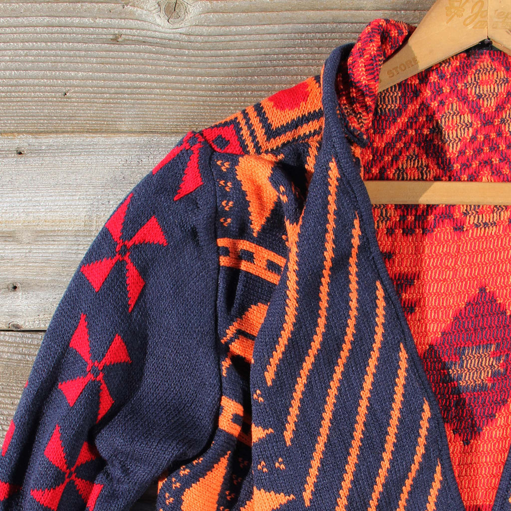 Snow Stories Sweater in Rust, Cozy Native Sweaters from Spool 72 ...