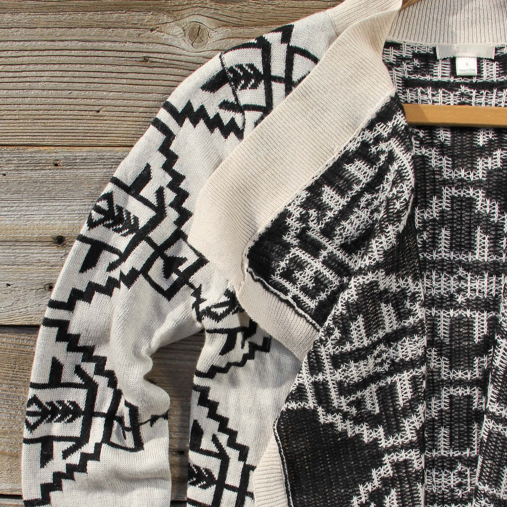 Snow Storm Sweater, Cozy Native Sweaters from Spool 72. | Spool No.72