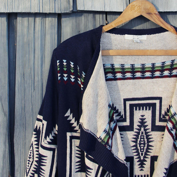 Snowy Forest Knit Sweater, Rugged Native Sweaters from Spool 72 ...